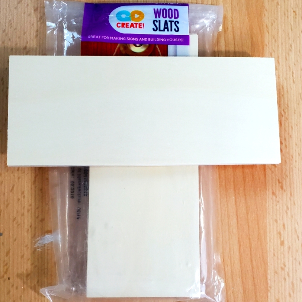 Create Wood Supplies Wood Slates Only 4 out of the 6 in package